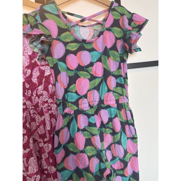 Tea Collection Ruffle Sleeve Jumpsuit +Zara Floral Jumpsuit GIRL SIZE 8 Preppy - Picture 11 of 16